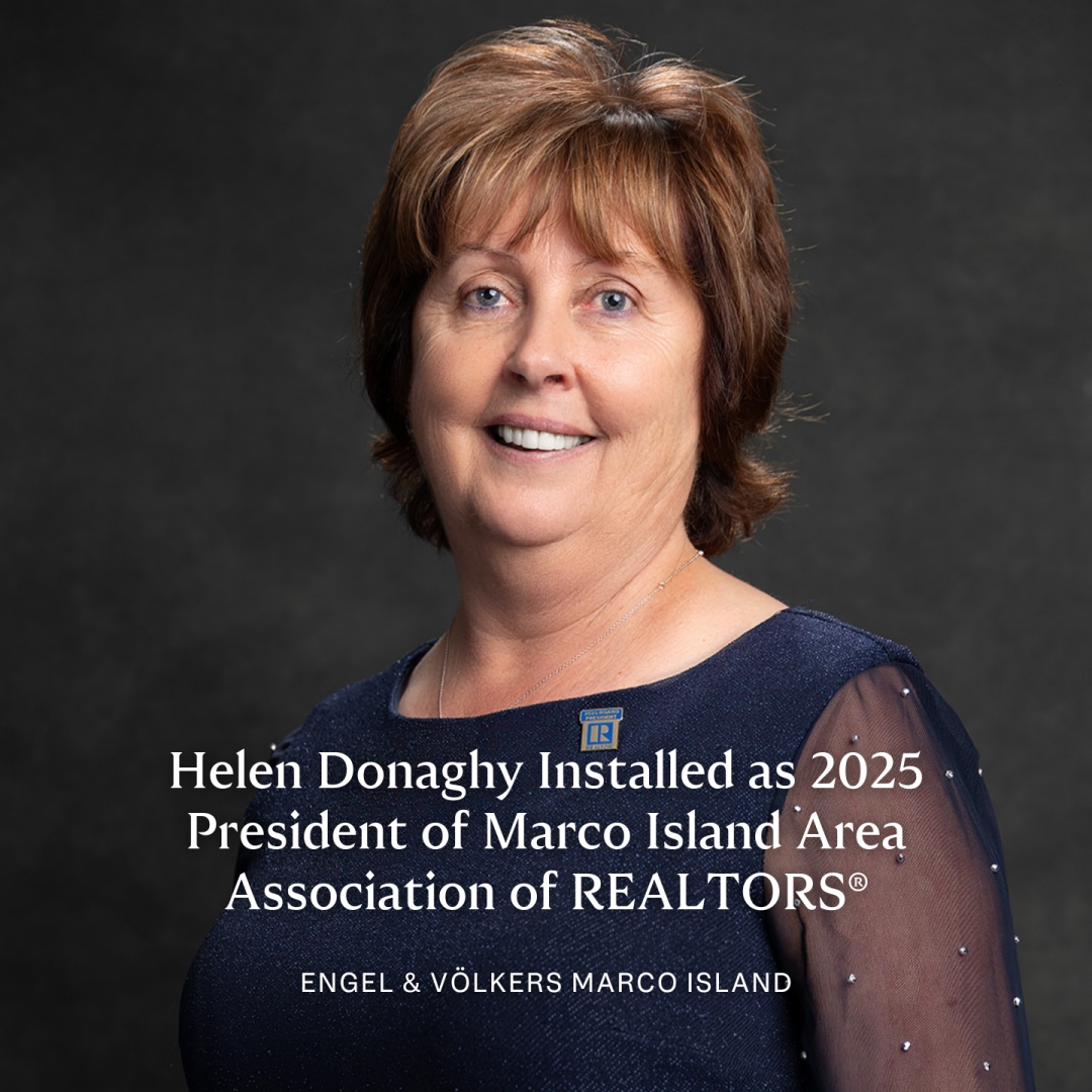 Helen Donaghy Installed as 2025 President of Marco Island Area Association of REALTORS®