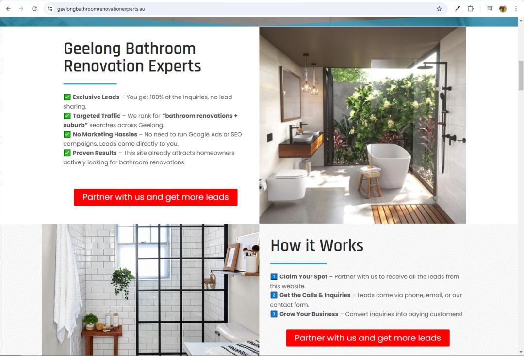 Geelong Bathroom Renovation Experts 