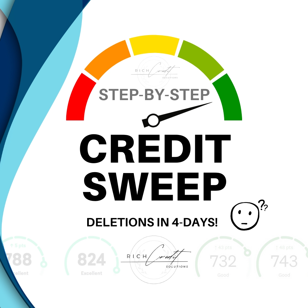 Announcing the Launch of the DIY Credit Sweep Template & eBook on Etsy - Take Control of Credit Repair