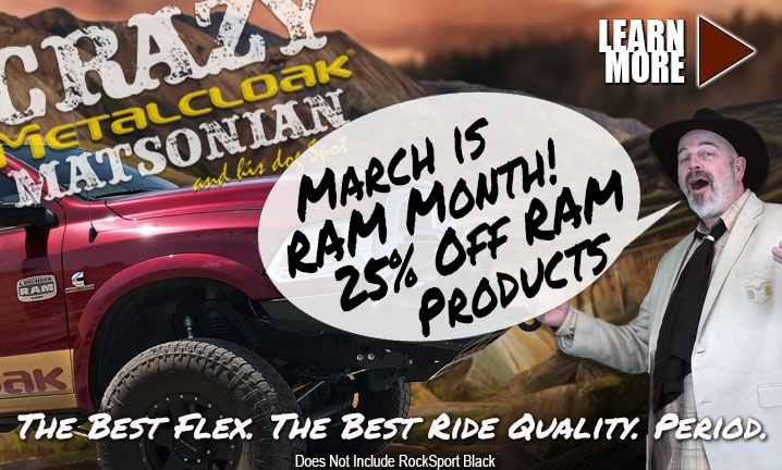 Crazy Metalcloak Matsonian Announces March RAM Madness - Unprecedented Savings