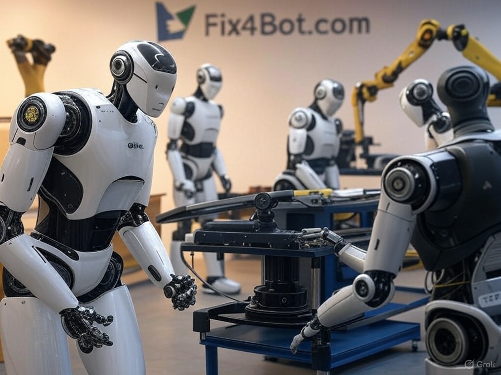 Fix4Bot.com Launches as World’s First Humanoid Robot Repair and Parts Provider