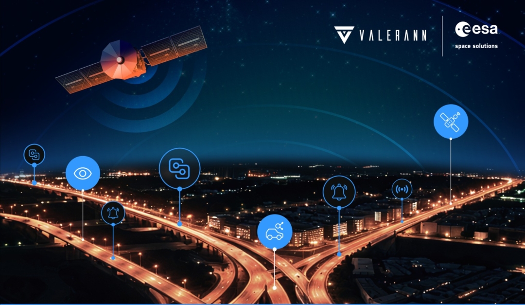 Valerann has been Awarded a €3.6M Contract by the European Space Agency to Develop a Road Traffic Monitoring Platform using AI and Satellite Data